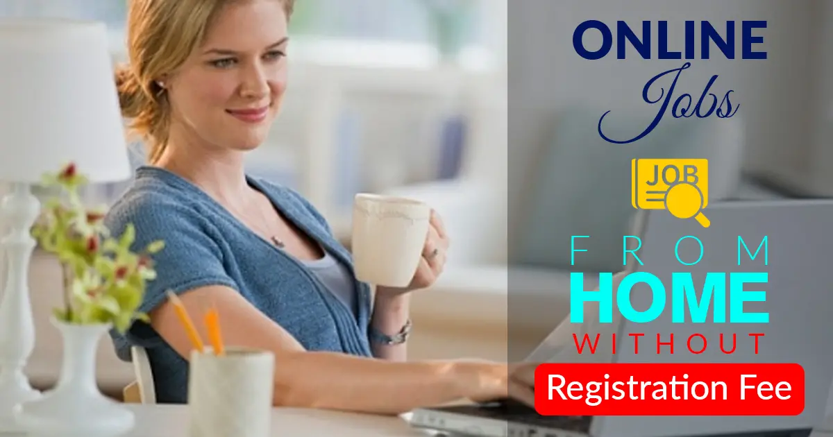 Online Jobs Without Registration Fee